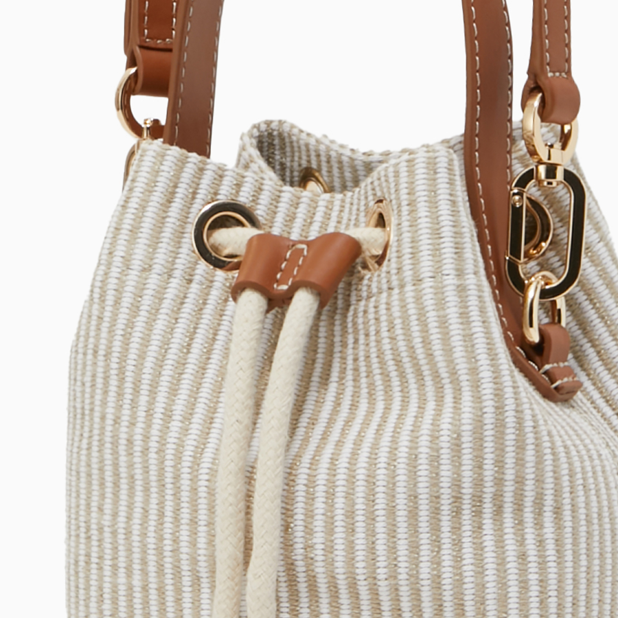 TOMMY HILFIGER [Official Headquarters] Premium Beach Bucket Bag