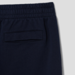 Maison Kitsune Unisex Korean Fox Printed Comfort Jog Shorts - Navy