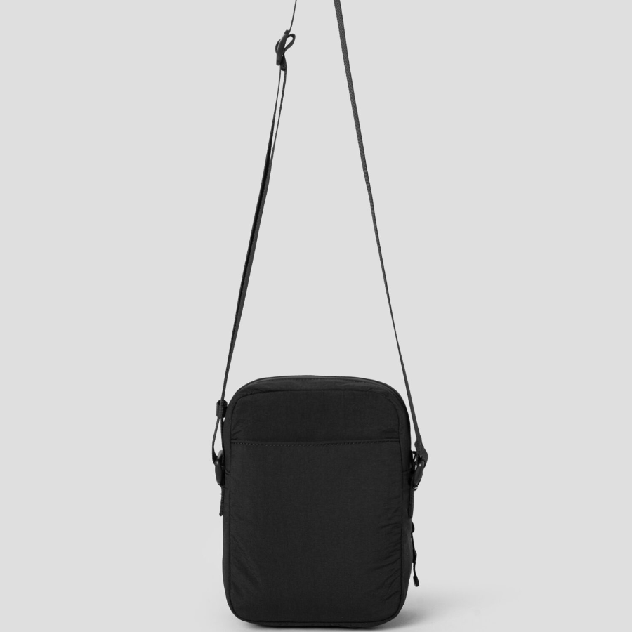 Maison Kitsune Men Flash Fox Crossbody Pouch - Black