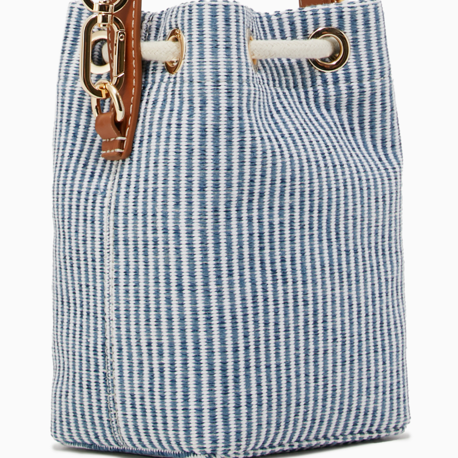 TOMMY HILFIGER [Official Headquarters] Premium Beach Bucket Bag
