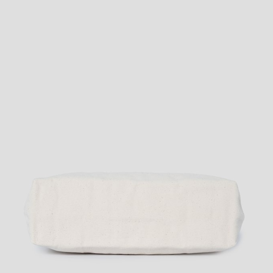 Maison Kitsune Unisex Fox Head Tote Bag - Ecru