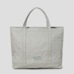 Maison Kitsune Unisex Fox Head Xl Tote - Court Green