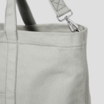 Maison Kitsune Unisex Fox Head Xl Tote - Court Green