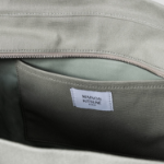 Maison Kitsune Unisex Fox Head Xl Tote - Court Green