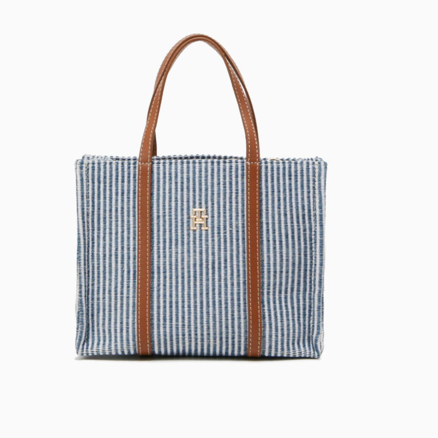 TOMMY HILFIGER [Official Headquarters] Premium Beach Mini Tote Bag