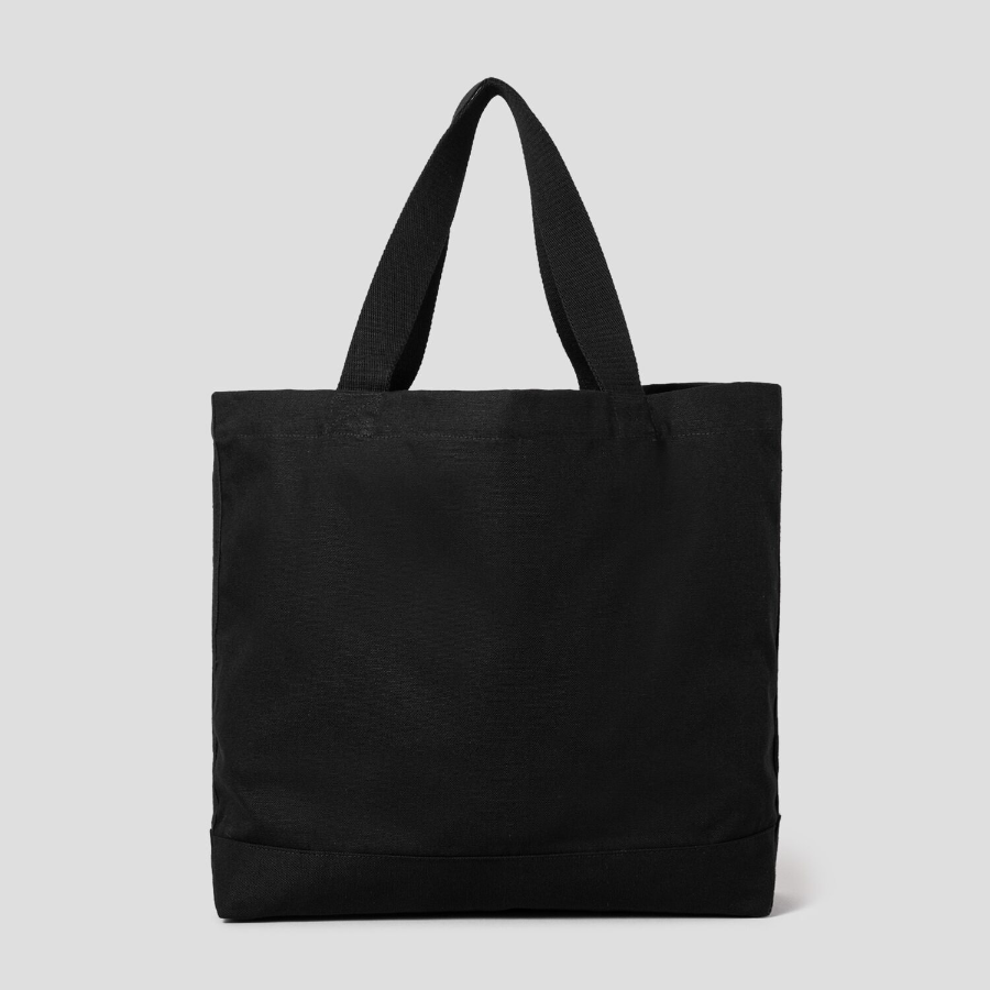 Maison Kitsune Unisex Maison Kitsune Handwriting Tote - Black