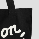 Maison Kitsune Unisex Maison Kitsune Handwriting Tote - Black