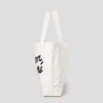 Maison Kitsune Unisex Maison Kitsune Handwriting Tote - Ecru