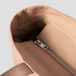 Maison Kitsune Unisex Fox Head Large Tote - Cork