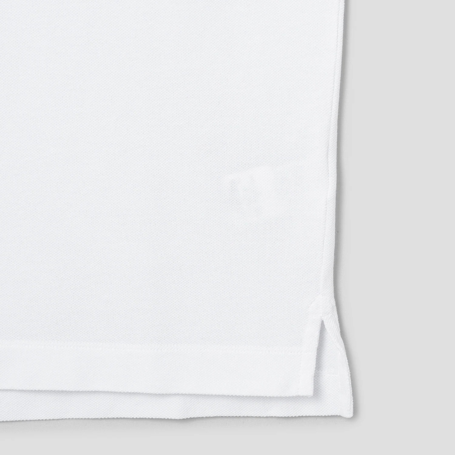 Maison Kitsune Men Bold Fox Head Patch Comfort Polo - White