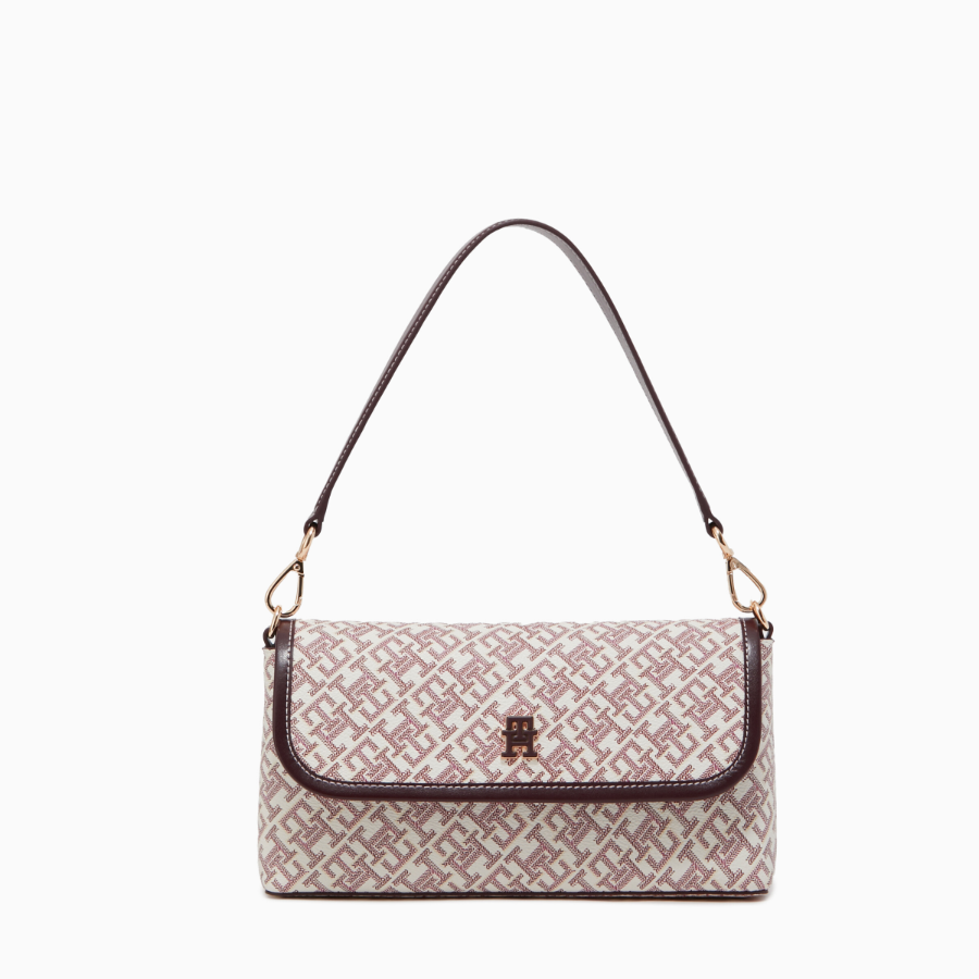 TOMMY HILFIGER [Official Headquarters] Mono Play Flap Crossbody Bag