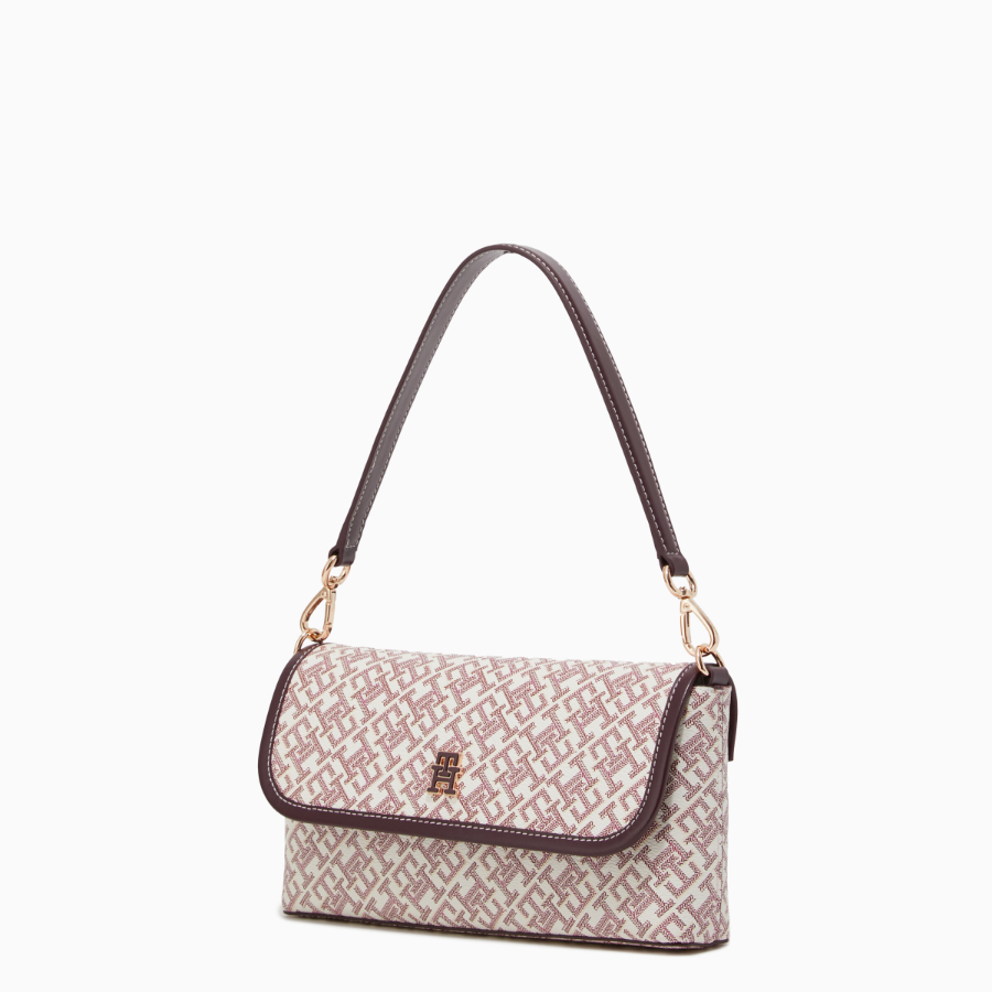 TOMMY HILFIGER [Official Headquarters] Mono Play Flap Crossbody Bag