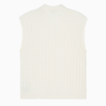 TOMMY HILFIGER [Official Headquarters] Cable Open Polo Vest