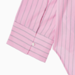 TOMMY HILFIGER [Official Headquarters] Stripe Poplin Easy Shirt