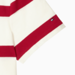 TOMMY HILFIGER [Official Headquarters] Script Stripe T-Shirt
