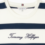 TOMMY HILFIGER [Official Headquarters] Script Stripe T-Shirt