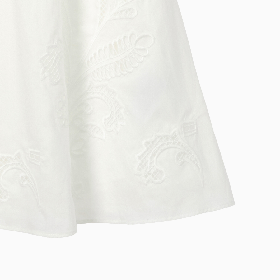 TOMMY HILFIGER [Official Headquarters] Anglaise Midi Polo Dress