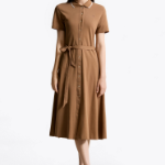 TOMMY HILFIGER [Official Headquarters] Button Polo Dress