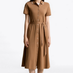 TOMMY HILFIGER [Official Headquarters] Button Polo Dress