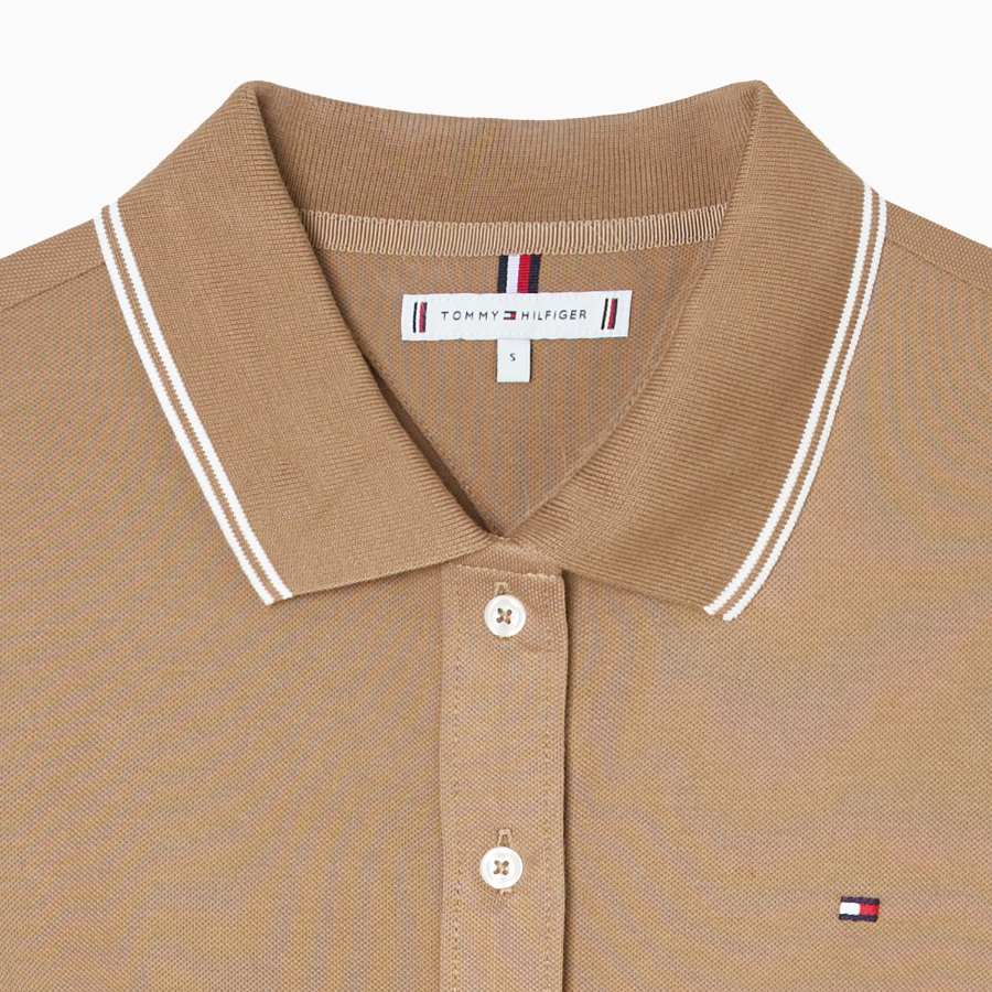 TOMMY HILFIGER [Official Headquarters] Button Polo Dress