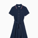 TOMMY HILFIGER [Official Headquarters] Button Polo Dress