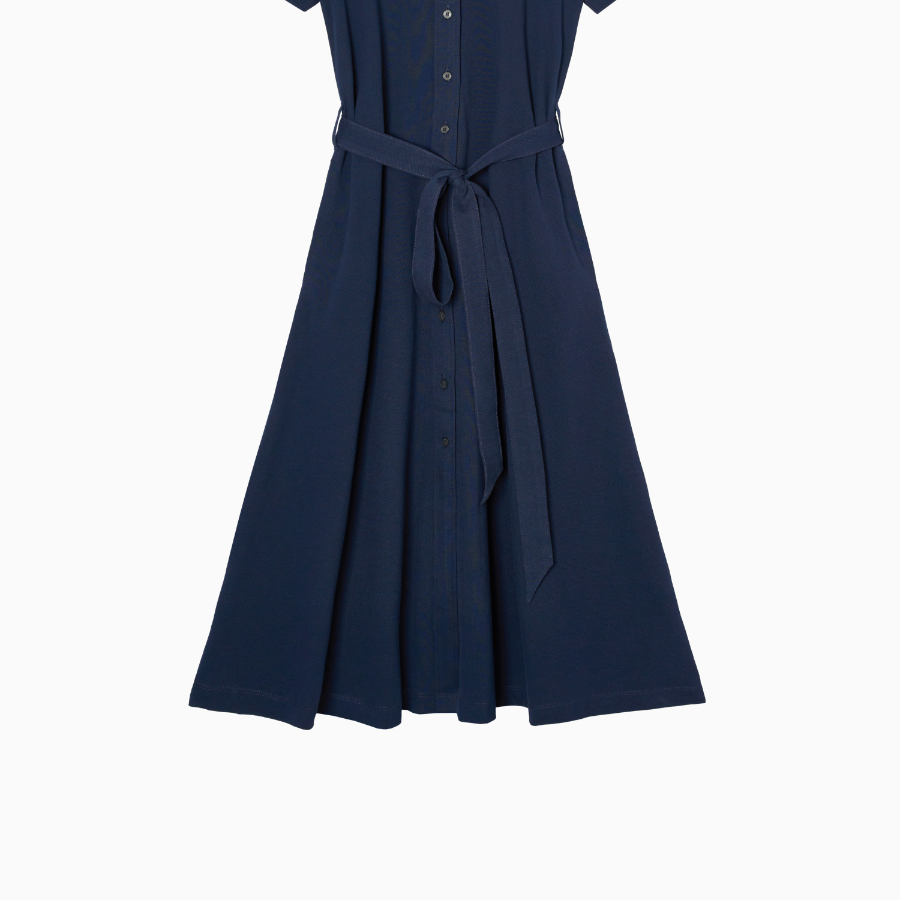 TOMMY HILFIGER [Official Headquarters] Button Polo Dress
