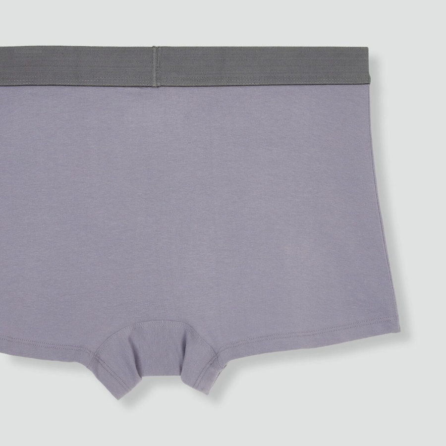JAJU Cotton Drawers Briefs – Light Grey