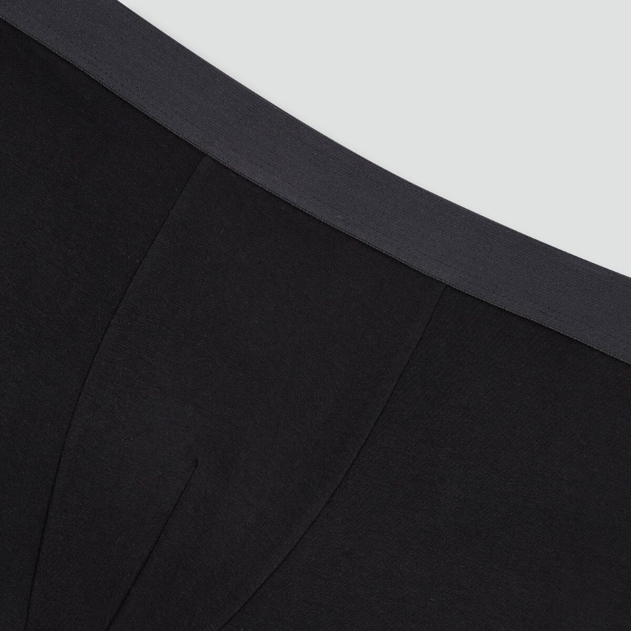 JAJU Cotton Drawers Briefs – Black