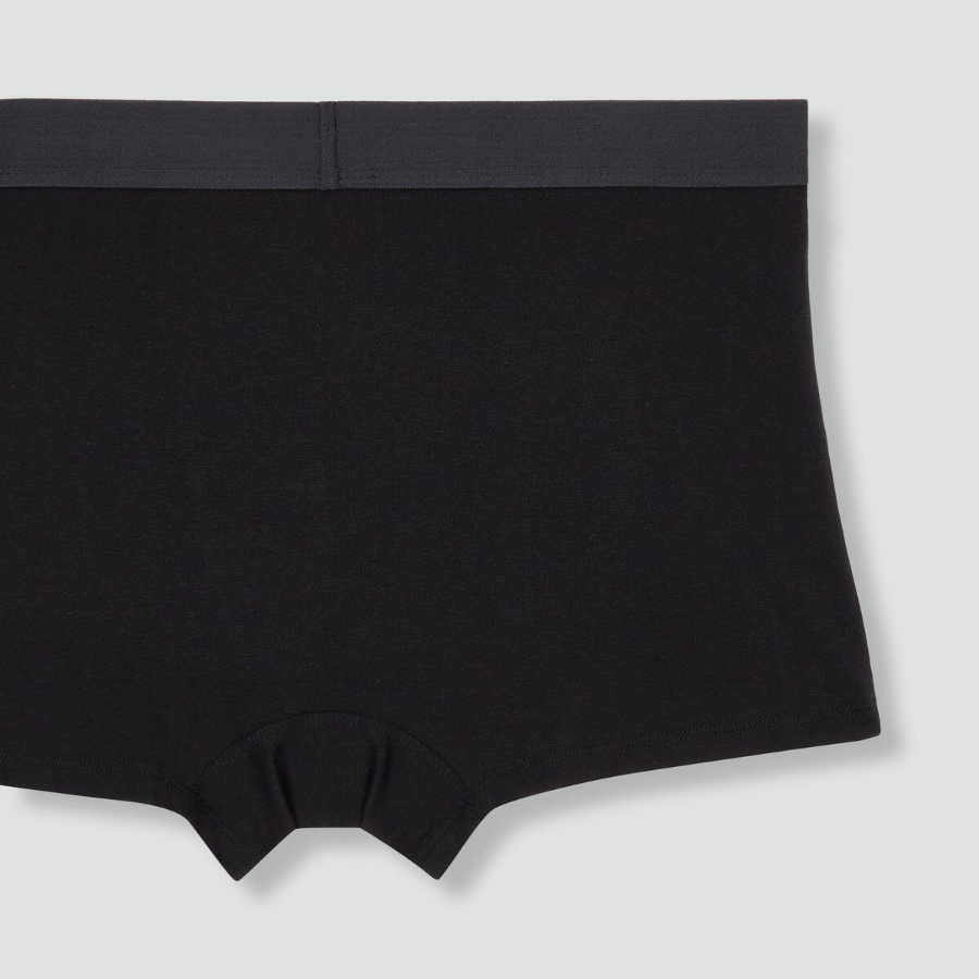 JAJU Cotton Drawers Briefs – Black