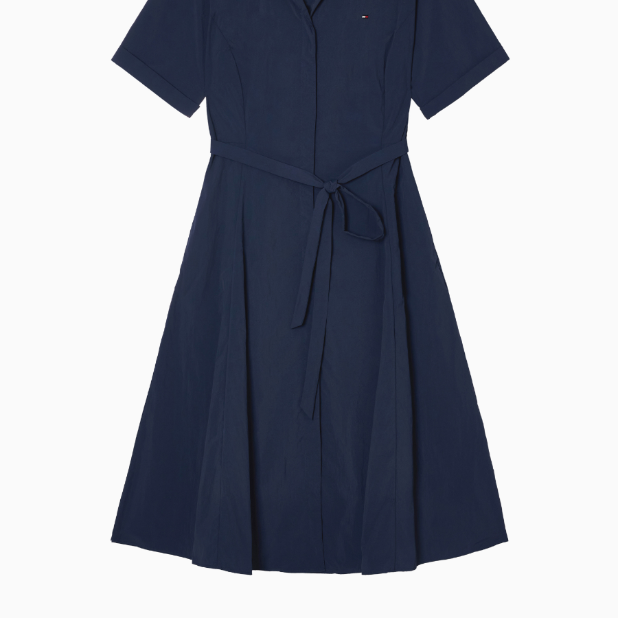 Tommy Hilfiger Official Nylon Belt Shirt Dress