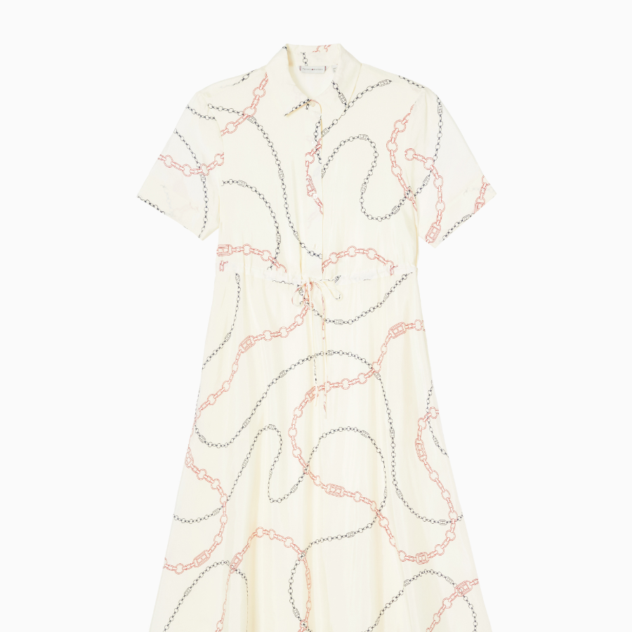 Tommy Hilfiger Official Voile Shirt Dress