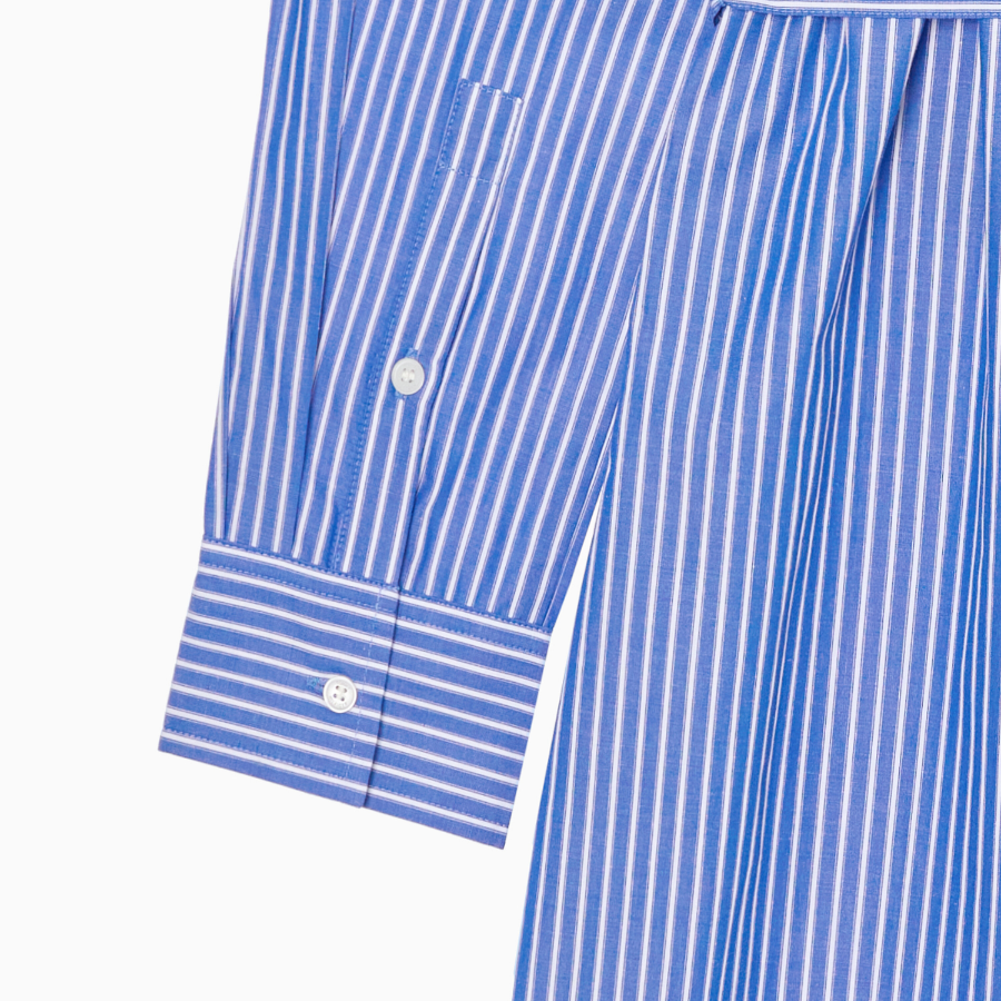 Tommy Hilfiger Official Poplin Stripe Shirt Dress