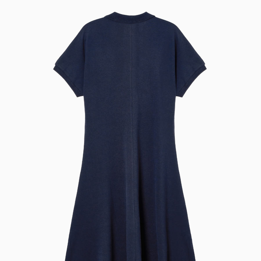 Tommy Hilfiger Official Open Collar Polo Piqué Dress