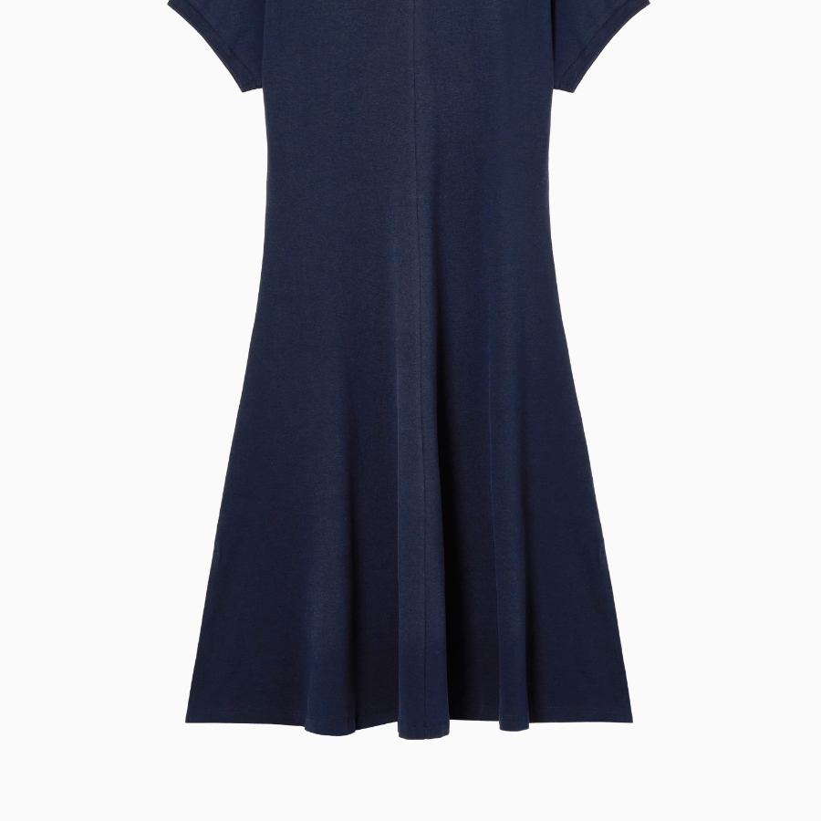 Tommy Hilfiger Official Open Collar Polo Piqué Dress