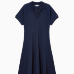 Tommy Hilfiger Official Open Collar Polo Piqué Dress