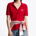 Tommy Hilfiger Official Stamp Logo Polo Shirt