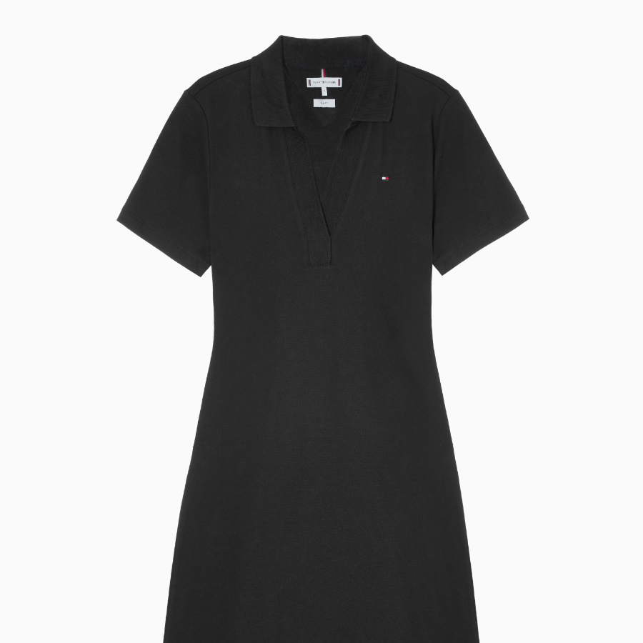 Tommy Hilfiger Official Open Placket Polo Dress
