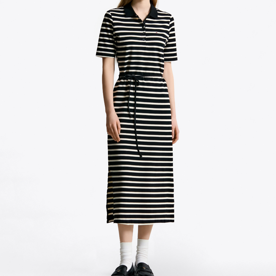 Tommy Hilfiger Official Stripe Polo Dress