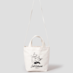 Maison Kitsune Unisex Barista Fox Mini Tote Bag - Tapioca
