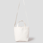 Maison Kitsune Unisex Barista Fox Mini Tote Bag - Tapioca