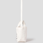 Maison Kitsune Unisex Barista Fox Mini Tote Bag - Tapioca