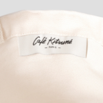 Maison Kitsune Unisex Barista Fox Mini Tote Bag - Tapioca