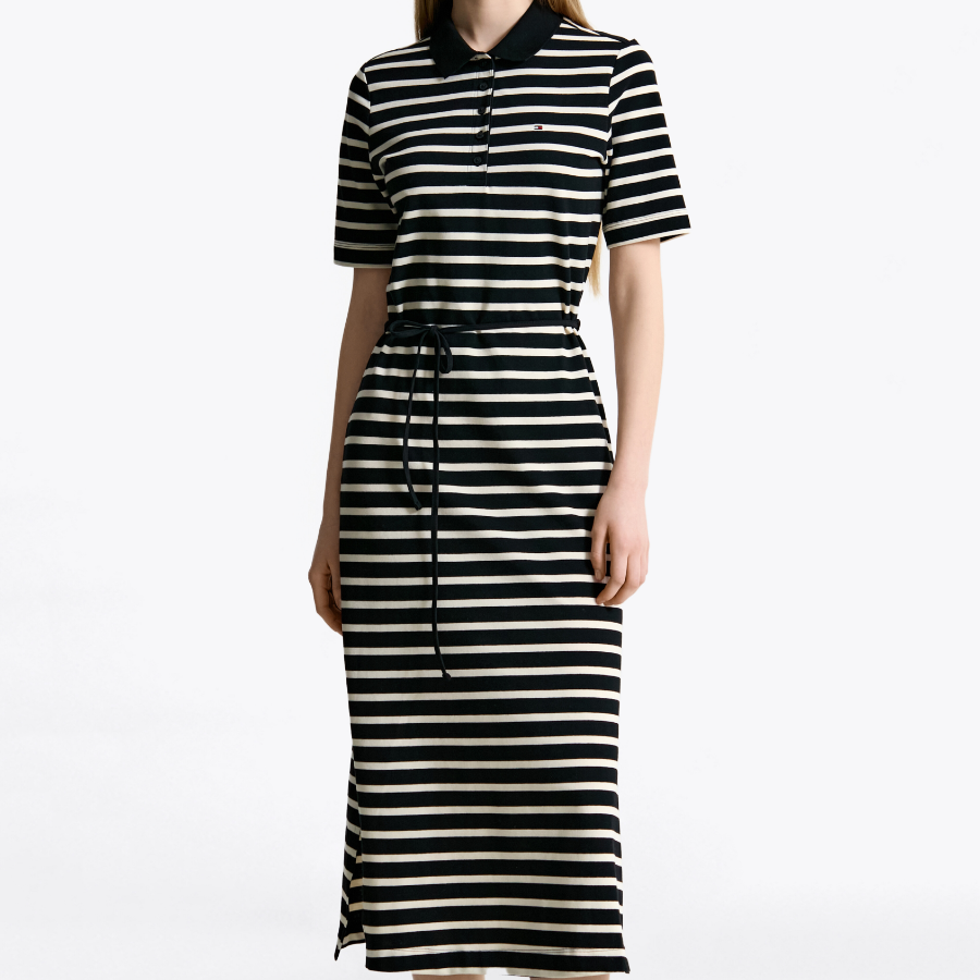 Tommy Hilfiger Official Stripe Polo Dress