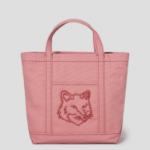 Maison Kitsune Women Fox Head Small Tote - Porcelaine Pink