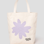 Maison Kitsune Women Daisy Flower Tote - Rich Vanilla