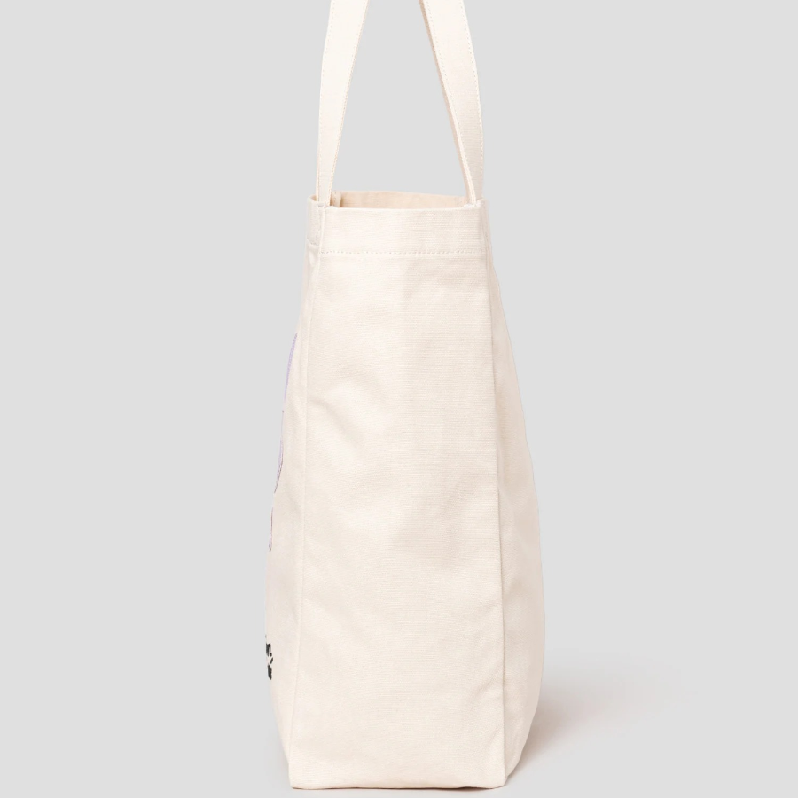 Maison Kitsune Women Daisy Flower Tote - Rich Vanilla