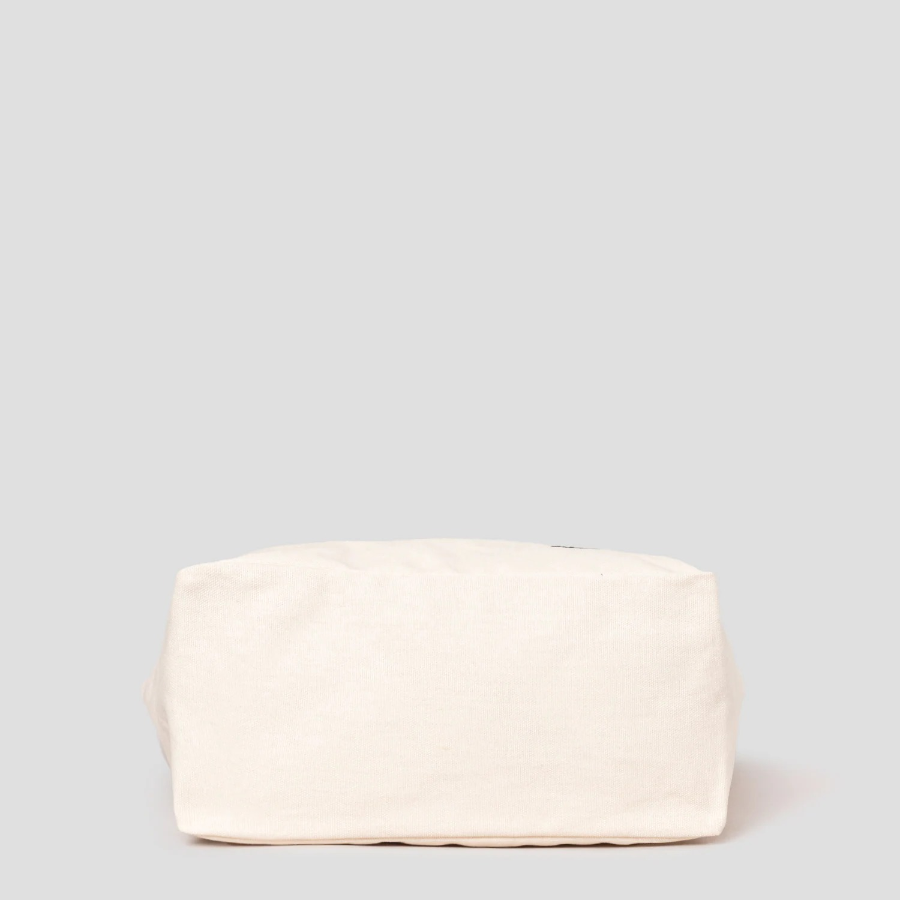 Maison Kitsune Women Daisy Flower Tote - Rich Vanilla