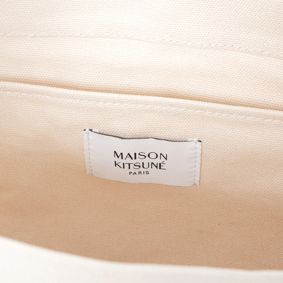 Maison Kitsune Women Daisy Flower Tote - Rich Vanilla