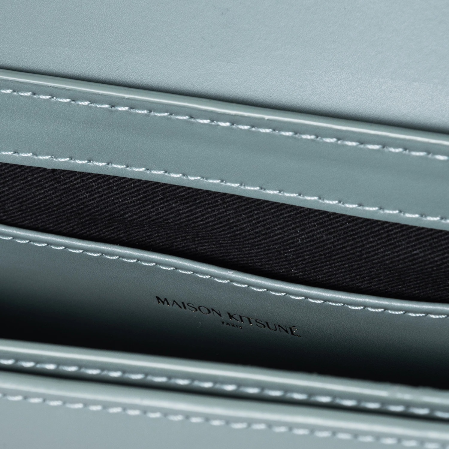 Maison Kitsune Women Edie Bag - Vert-De-Gris