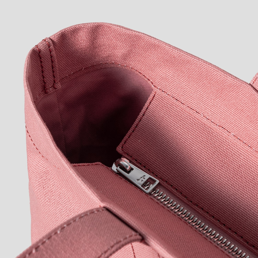 Maison Kitsune Unisex Fox Head Large Tote - Porcelaine Pink